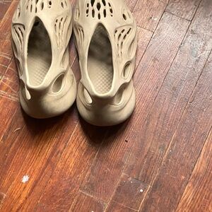 Beige Slip-On Foam Shoes